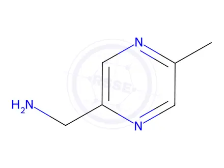 Chemical structure of (5-Methylpyrazin-2-yl)methanamine hydrochloride