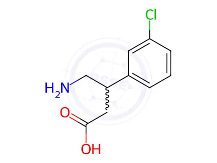 Chemical structure of Baclofen Impurity 27