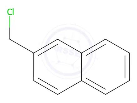 Chemical structure of 2-Chloromethyl naphthalene
