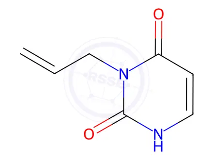 Chemical structure of Uracil Impurity 20