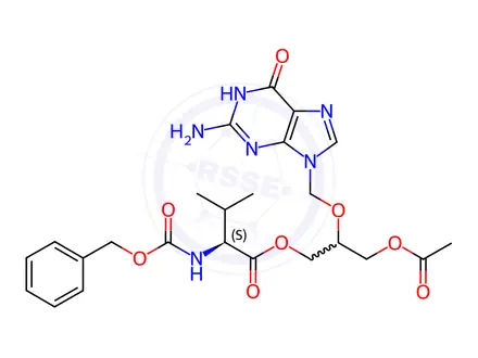 Chemical structure of Valganciclovir Impurity 19