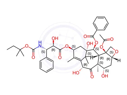 Chemical structure of Ethyl Docetaxel