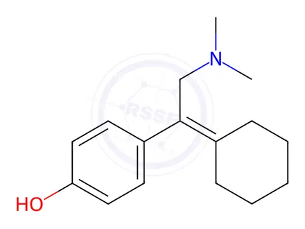 Chemical structure of Venlafaxine Hydrochloride Impurity 13
