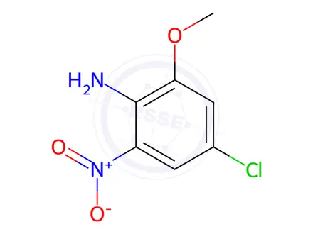 Chemical structure of 4-Chloro-2-methoxy-6-nitroaniline