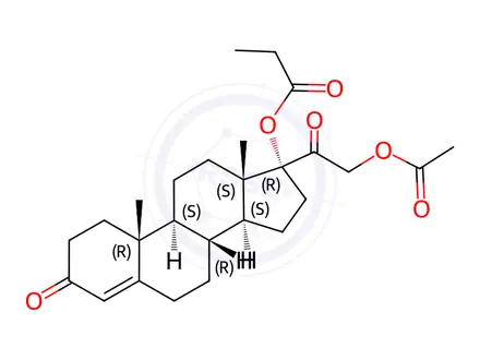 Chemical structure of Clascoterone Impurity 20