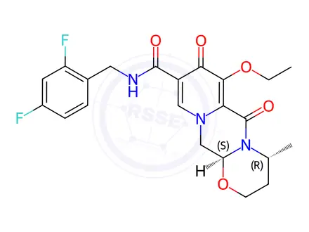 Chemical structure of Dolutegravir Impurity 23