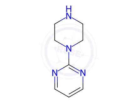 Chemical structure of Buspirone EP Impurity A (Dihydrochloride Salt)