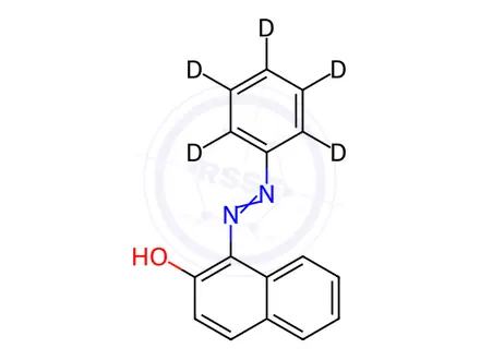 Chemical structure of Sudan I-d5