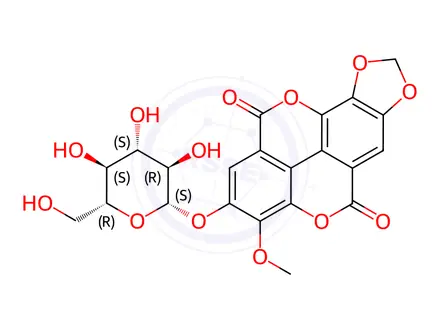 Chemical structure of Nyssoside