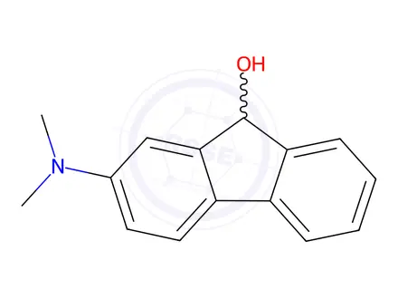 Chemical structure of 2-(Dimethylamino)-9H-fluoren-9-ol