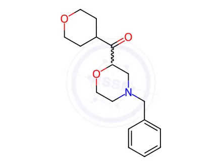 Chemical structure of (4-Benzylmorpholin-2-yl)(tetrahydro-2H-pyran-4-yl)methanone