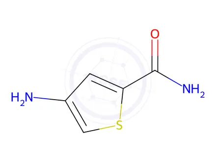 Chemical structure of 4-aminothiophene-2-carboxamide