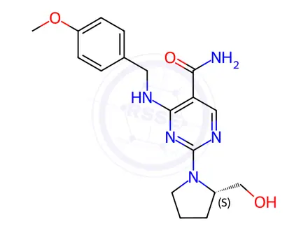 Chemical structure of Avanafil Impurity 71