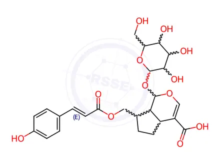 Chemical structure of Suspenoidside B