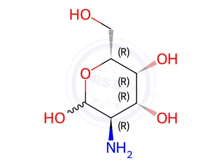 Chemical structure of (3R,4R,5R,6R)-3-Amino-6-(hydroxymethyl)tetrahydro-2H-pyran-2,4,5-triol