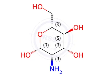 Chemical structure of Glucosamine Hydrochloride Impurity 8