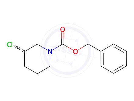 Chemical structure of 3-Chloro-piperidine-1-carboxylic acid benzyl ester