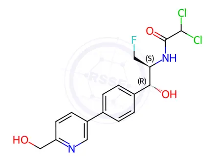Chemical structure of Chloramphenicol Impurity 36