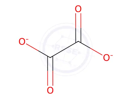 Chemical structure of Cesium oxalate