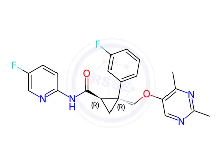 Chemical structure of Lemborexant Impurity 3