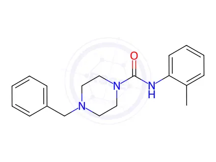 Chemical structure of 4-Benzyl-N-(o-tolyl)piperazine-1-carboxamide