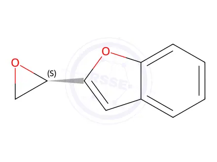 Chemical structure of Benzofuran, 2-(2S)-oxiranyl-(9CI)