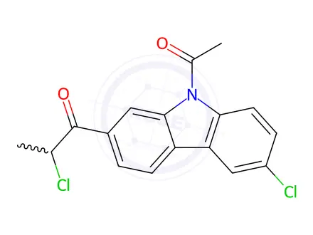 Chemical structure of Carprofen Impurity 9