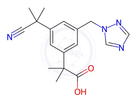 Chemical structure of Anastrozole Impurity 19