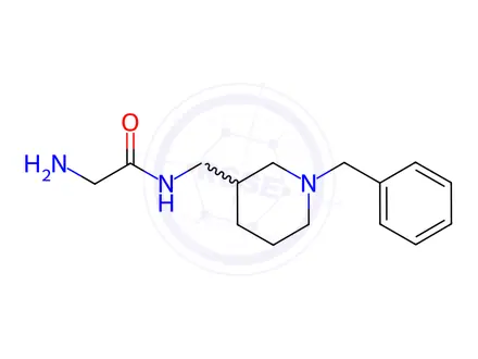 Chemical structure of 2-Amino-N-((1-benzylpiperidin-3-yl)methyl)acetamide