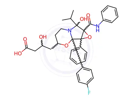 Chemical structure of Atorvastatin Calcium Impurity 28