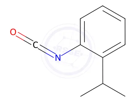 Chemical structure of 2-Isopropylphenyl isocyanate