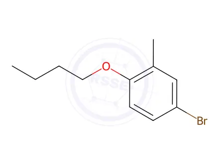 Chemical structure of 4-Bromo-1-butoxy-2-methylbenzene