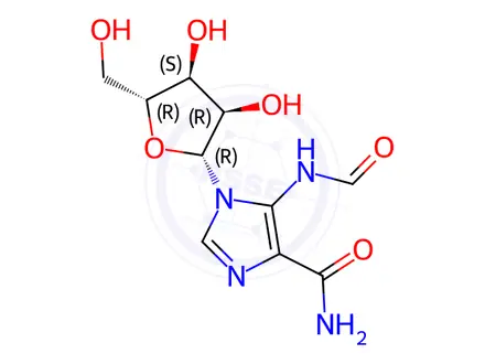 Chemical structure of Inosine Impurity 42
