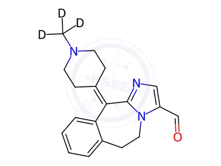 Chemical structure of Alcaftadine-d3