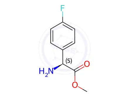 Chemical structure of Methyl L-2-(4-Fluorophenyl)glycinate Hydrochloride