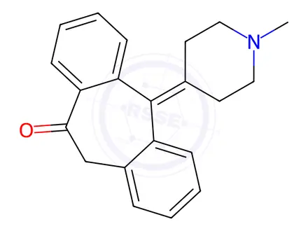 Chemical structure of Cyproheptadine Hydrochloride Impurity 15