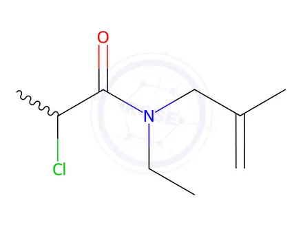 Chemical structure of 2-Chloro-n-ethyl-n-(2-methylprop-2-en-1-yl)propanamide