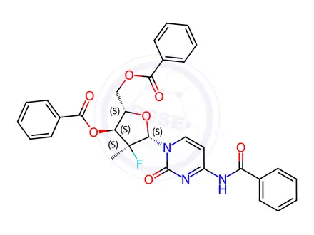 Chemical structure of Sofosbuvir Impurity 58