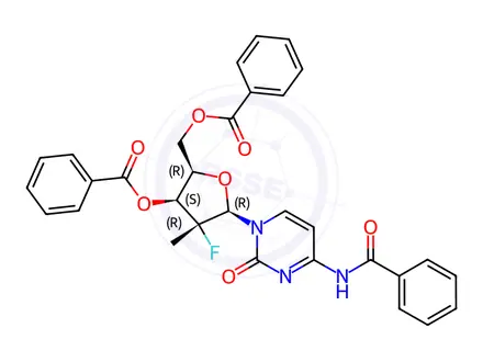 Chemical structure of Sofosbuvir Impurity 73