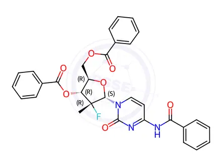 Chemical structure of Sofosbuvir Impurity 4