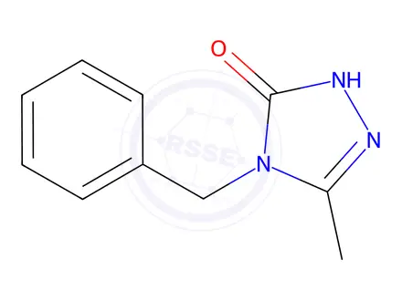 Chemical structure of 4-benzyl-3-methyl-4,5-dihydro-1H-1,2,4-triazol-5-one