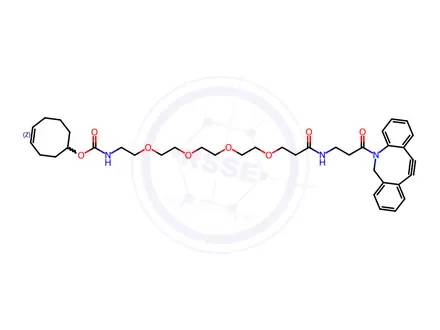 Chemical structure of TCO-PEG4-DBCO