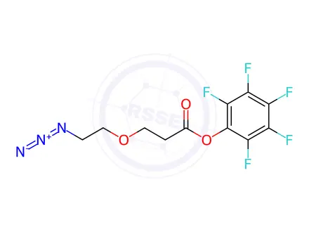 Chemical structure of Perfluorophenyl 3-(2-azidoethoxy)propanoate