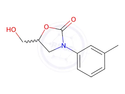 Chemical structure of Toloxatone