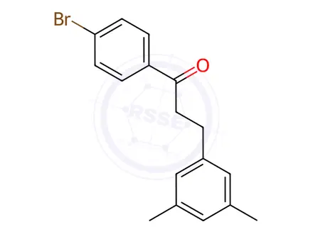 Chemical structure of 4'-Bromo-3-(3,5-dimethylphenyl)propiophenone