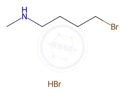 Chemical structure of 4-Bromo-N-methylbutan-1-amine hydrobromide