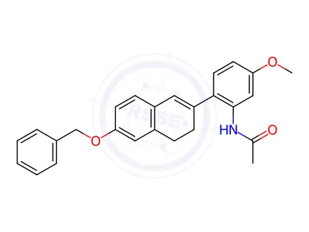 Chemical structure of Elacestrant Impurity 4