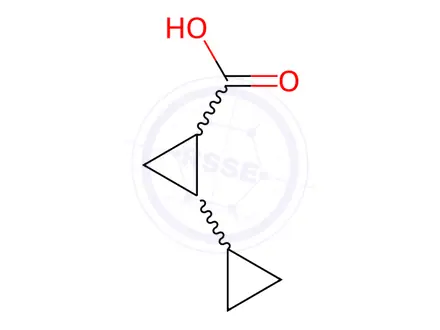 Chemical structure of [1,1'-Bi(cyclopropane)]-2-carboxylic acid