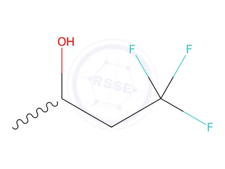 Chemical structure of 4,4,4-Trifluorobutan-2-ol