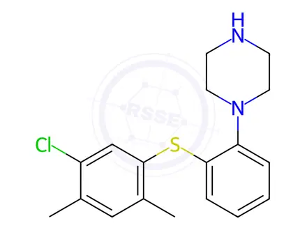 Chemical structure of Vortioxetine impurity 50